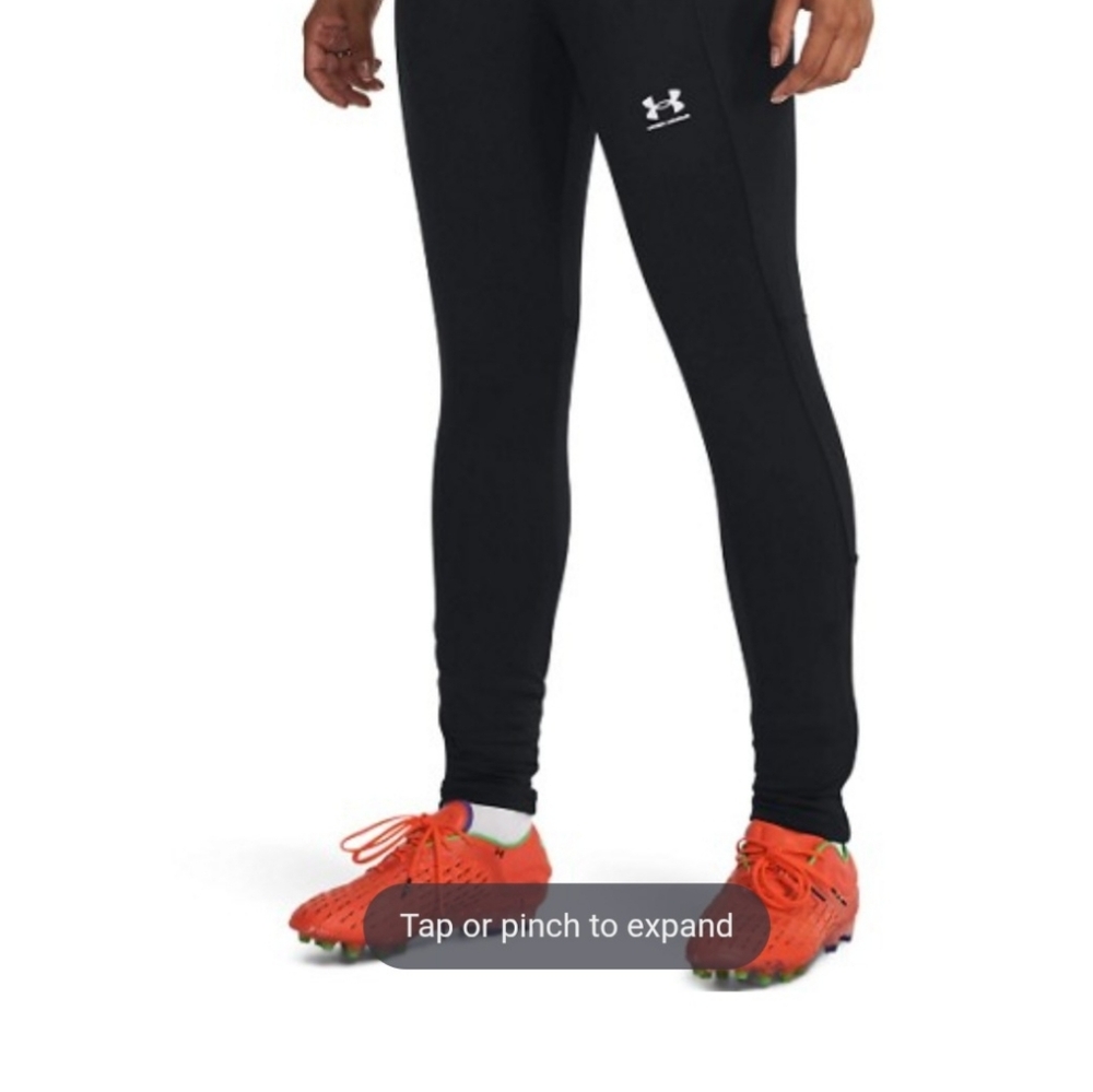 Womens Under Armour Black Tapered Pants Small